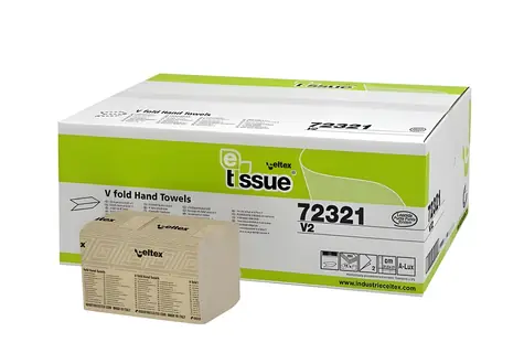 Celtex BIO E-Tissue New / Papierové uteráky skladané / 3000 ks / 2vrstvové