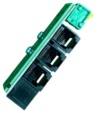 Tinycontrol tBSm / Rozbočovač / 1-Wire / 3 porty / DIN lišta / pre LK4