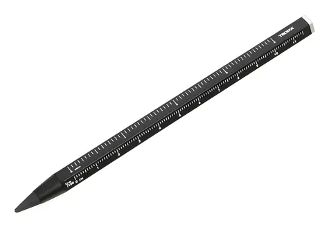 TROIKA Nekonečná ceruzka CONSTRUCTION ENDLESS čierna / Hliník, kov / HB / 147 mm / bez orezávania