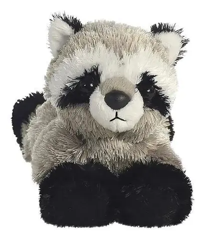AURORA Plyšový mýval Rascal / 20 cm / šedá / pre dospelých aj deti