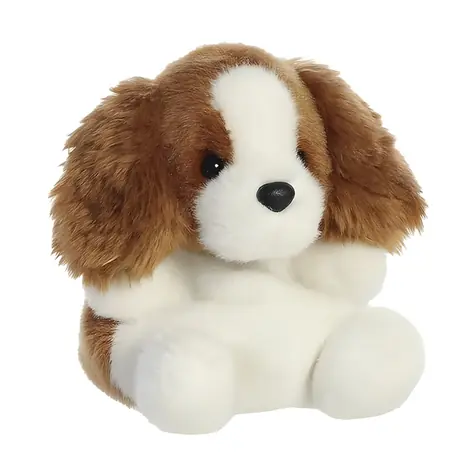 AURORA Plyšový pes Lady Spaniel hnedo-biela / 13 cm / Plyš