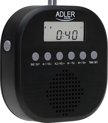 Adler FM rádio vodeodolné / Rádio / FM / IPX4