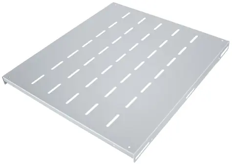 Intellinet Polica do racku 1U sivá / Polica / 19" / hĺbka 345 mm / nosnosť 50 kg / oceľ