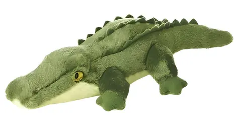 AURORA Plyšový aligátor zelený / 20 cm / Plyš
