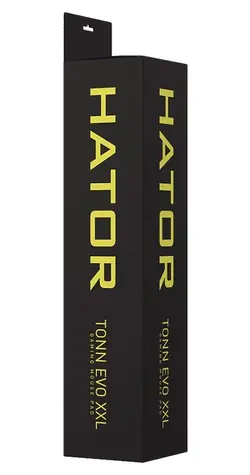 Hator Tonn EVO XXL HTP-041 čierna / Herná podložka pod myš / 900 × 420 mm / 5 mm