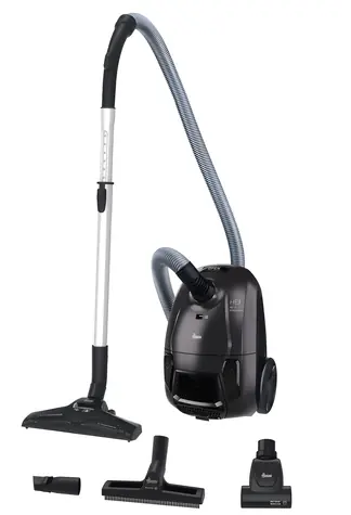 Hoover HE120PET 011 šedá / Vreckový vysávač / 700 W / 2,5 l / 79 dB / rádius 8,2 m