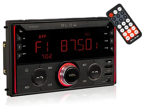 Blow AVH-9620 čierna / Autorádio / 2 DIN / Bluetooth 5.0 / dotykový displej / 4x60W