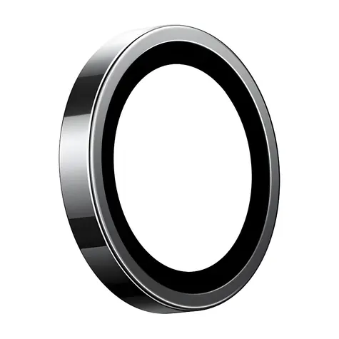 Torras Lensguard sklo na fotoaparát iPhone 16/16 PLUS čierna / Tvrdené sklo / 9H+ / 0,25 mm