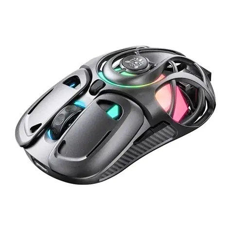 ONIKUMA DM02 sivá / Herná myš / Bezdrôtová / RGB / 12800 DPI / 6 tlačidiel