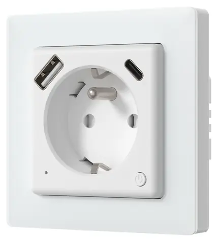 Avatto WOT20-FR / Inteligentná zásuvka / USB-C / WiFi / 3200 W / 16 A