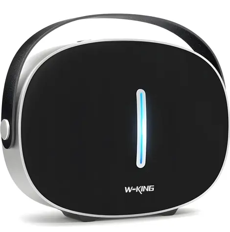 W-King T8II čierna / Prenosný reproduktor / Bluetooth 5.4 / 40W RMS