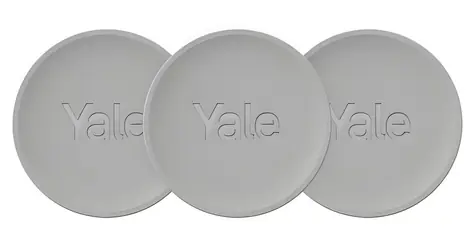 Yale Dot strieborná / Doplnok pre múdru domácnosť / 3 ks