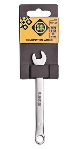 Forte Tools Očkoplochý kľúč 8 mm / Očkoplochý kľúč / 8 mm