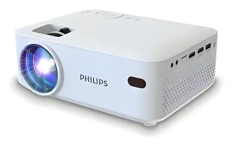 Philips NeoPix 100 biela / LCD projektor / 800x480 / 3000:1 / 2x HDMI / USB / repro