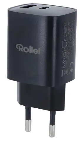 Rollei / Nabíjací adaptér / 1x USB-C / 1x USB-A / 30W