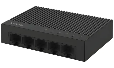 Imou SF105C čierna / Switch / 5x RJ45 / 10/100 Mbps / DC 5V/1A