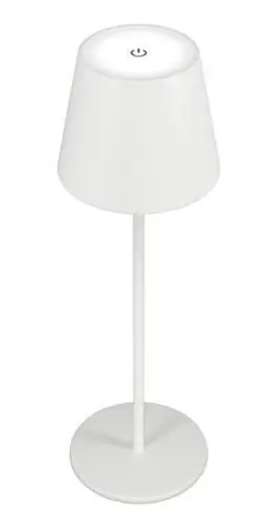 RealPower Stolová LED lampička s akumulátorom biela / dimmovateľná / 3000-5000K / 200lm / IP44