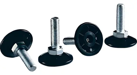 Rittal Vyrovnávacia nôžka M12 / Vyrovnávacia nôžka / Výška 18-43 mm / Nosnosť 300 kg / Nerez / Sada 4 ks