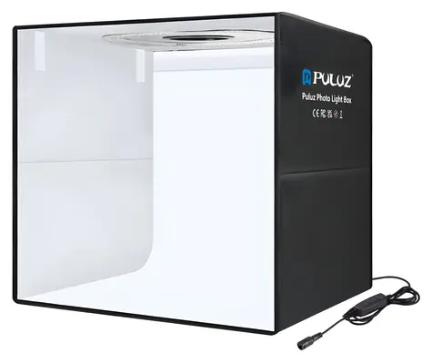 Puluz PU5051EU / Fotografický stan bez tieňa / 50 cm / 200 LED / CRI ?90 / 3200-6500K