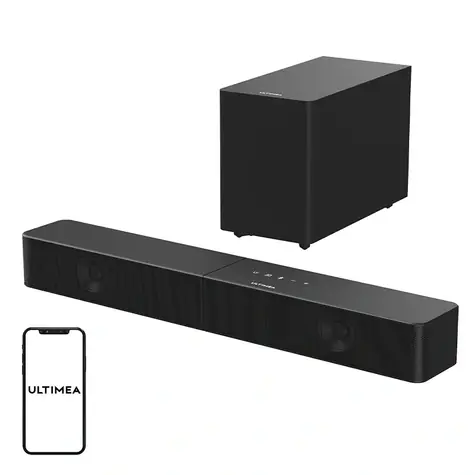 Ultimea Poseidon R3T / Soundbar / 2.1 / 240 W / Bluetooth 6.0 / HDMI ARC / bezdrôtový subwoofer
