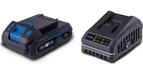 Scheppach SBSK2.0 IXES / Nabíjačka s akumulátorom / 20 V / 2,0 Ah