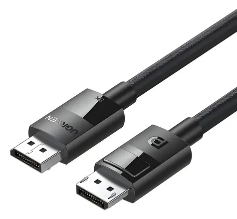Ugreen 80393 čierna / Kábel DisplayPort 1.4 - DisplayPort 1.4 / 3 m / 8K 60Hz / 165Hz