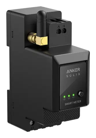 Anker SOLIX šikovný elektromer čierny / Elektromer / 3fázový / 120 A / podomietkový