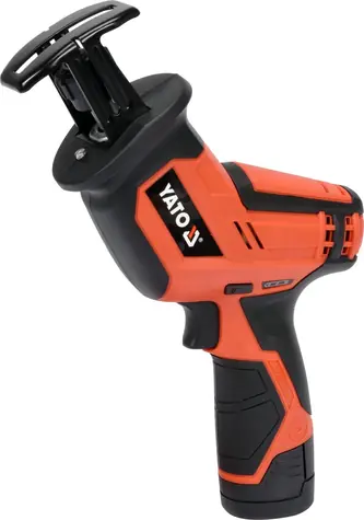 YATO Aku píla chvostovka 12V / Píla chvostovka / 0-3000 ot/min / Li ION 2Ah / vr. nabíjačky a plátkov