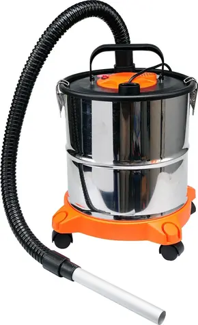 Vorel Vysávač na popol 800W / Vysávač na popol / 20 l / HEPA filter / hadica 1 m / nerezová nádoba