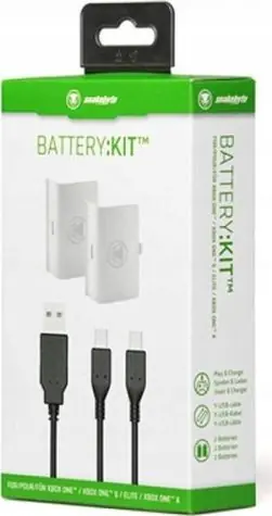 Snakebyte BATTERY: Kit čierna / Nabíjacia batéria / Pre ovládač Xbox One
