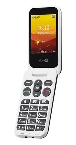 Doro Leva L20 čierno-biela / Mobilný telefón / pre seniorov