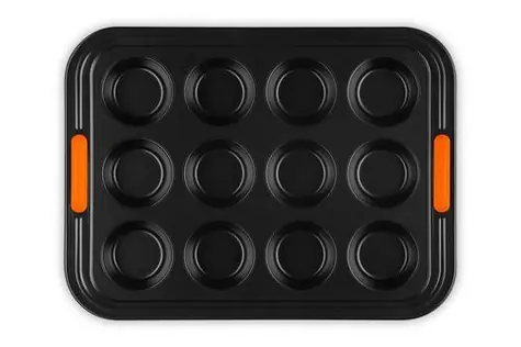 LE CREUSET Forma na muffiny Carbon Steel / 12 dielikov / nepriľnavý povrch