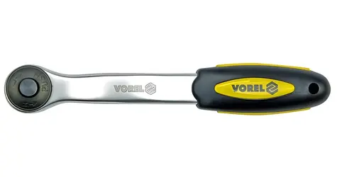 Vorel Račňa 1/2" 260 mm vyhnutá / Račňa / CrV / 72 zubov