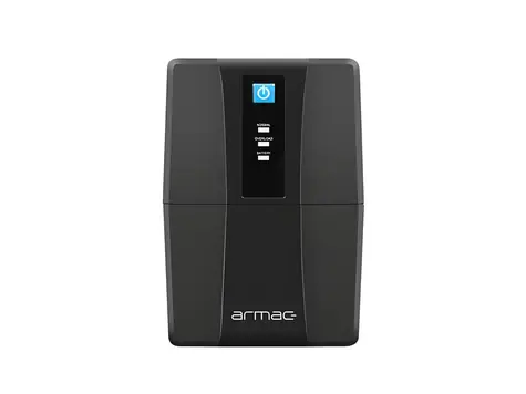 Armac Home Lite HL850F/LEDV2 čierna / Záložný zdroj UPS / Line-Interactive / 850 VA / 480 W / 2x Schuko / AVR