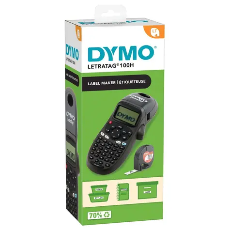Dymo LetraTag LT-100H / Štítkovač / LCD displej / čierna