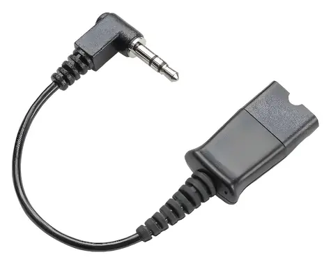 HP Poly kábel 3,5 mm jack - QD 3 m / Audio kábel / EncorePro 300/500/700 series / Čierna