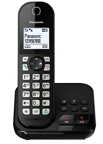 Panasonic KX-TGC462GB čierna / Bezdrôtový telefón