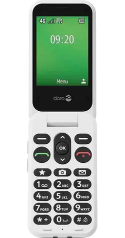 Doro Leva E22 čierno-biela / Mobilný telefón