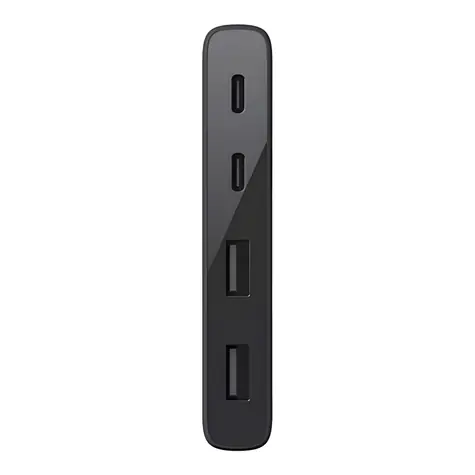 Belkin Travel Hub USB-C 4- Port čierna / USB hub / 4X USB-C