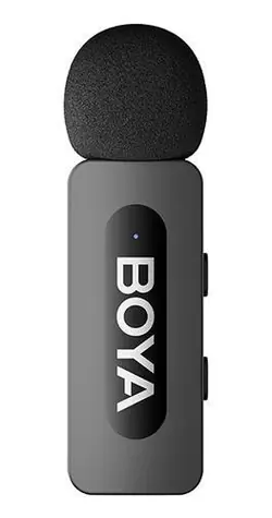 Boya BY-V1 V2.0 1TX+1RX / Bezdrôtový mikrofónny systém / 1x vysielač / 1x prijímač