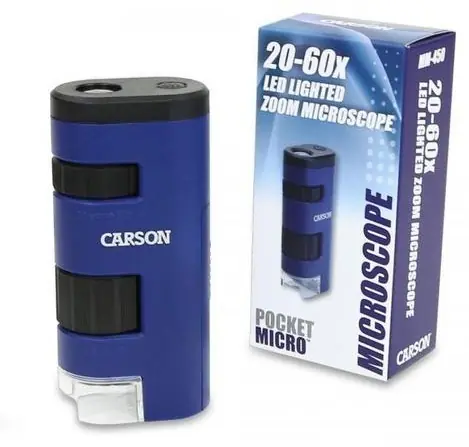Carson PocketMicro 20x-60x / Vreckový mikroskop