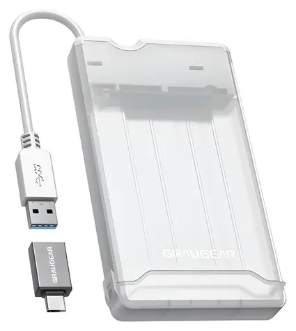 GrauGear Externý box pre 2,5" HDD/SSD / Externé puzdro pre HDD/SSD / 2,5"