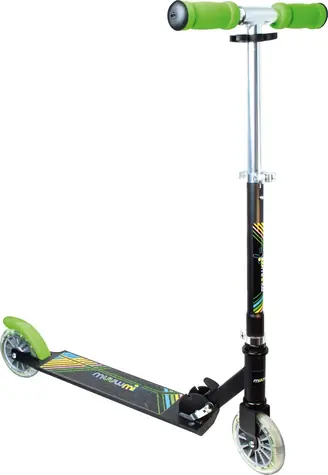 Muuwmi Neon 125mm / Skladacia kolobežka / PU kolesa 125 mm / ABEC 5 / nosnosť 100 kg