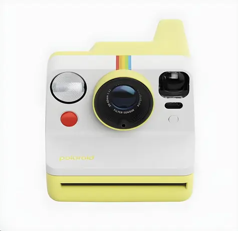 Polaroid Now Gen 3 žltá / Instantný fotoaparát / Automatické zaostrovanie / USB-C / Film Polaroid i-Type