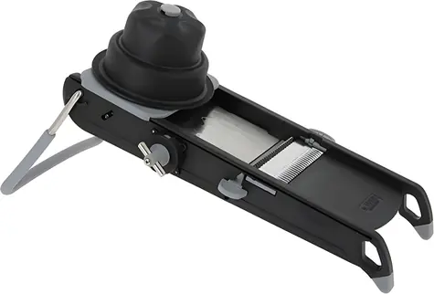 De Buyer Mandoline Swing PLUS čierna / Kuchynská mandolína