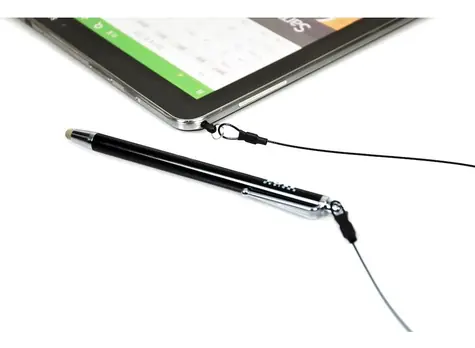 PORT CONNECT bezpečnostný kábel pre stylus 40 cm / Kábel pre stylus / Univerzálna kompatibilita