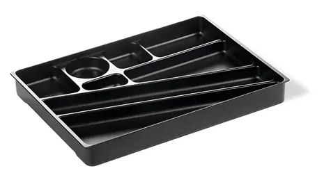 Durable Organizér Idealbox PLUS / Organizér do zásuvky / 8 priehradiek / Antracitová / 240 x 36 x 340 mm