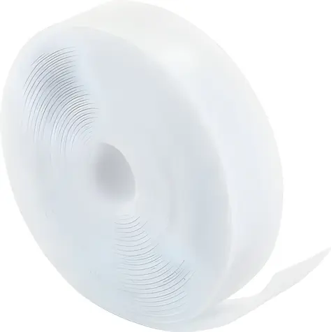 Schwaiger Samolepiace páska so suchým zipsom biela / Suchý zips / 3 m / 12 mm / 2 mm
