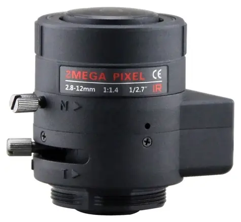 Xtendlan Objektív Vari-focal 2,8-12mm / Objektív / CS-mount / IR / DC Drive AutoIris / do 2 Mpix