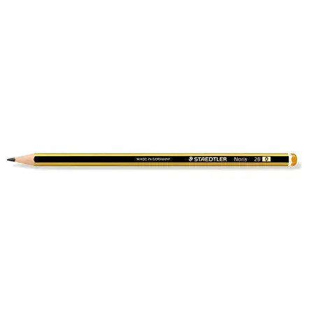 Staedtler Noris 2B / Grafitová ceruzka / šesťhranná / 12 ks / PEFC